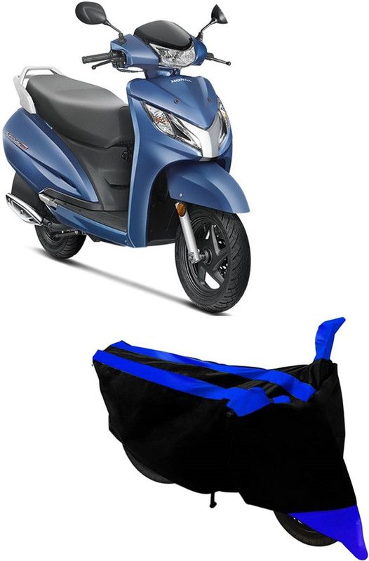 Carrogen Two Wheeler Cover for Honda  (Activa, Blue)