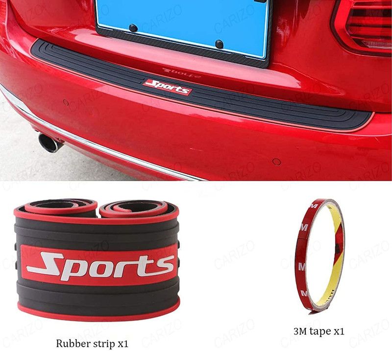 Auto Car Winner Sticker & Decal for Car  (Black, Red)