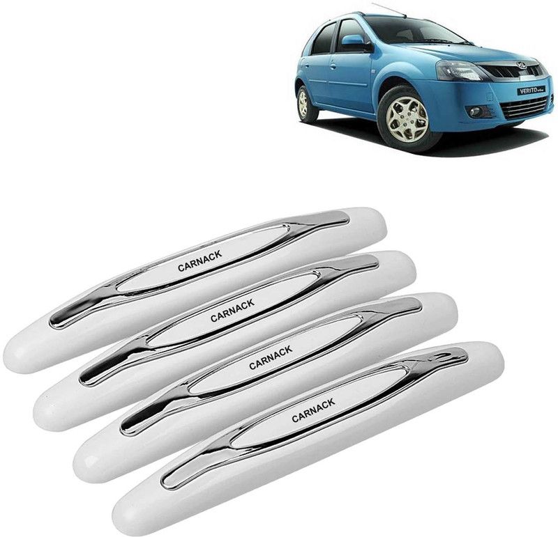 Pious Silicone, Plastic Car Door Guard  (White, Pack of 4, Mahindra, Verito)