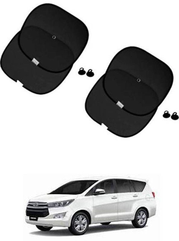 FKOK Side Window Sun Shade For Toyota Innova Crysta  (Black)