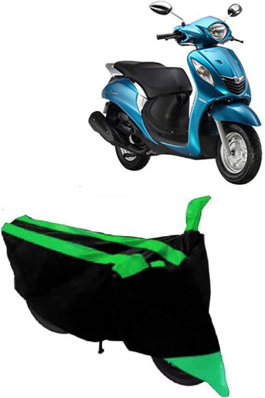 MoTRoX Two Wheeler Cover for Yamaha  (Fascino, Green)
