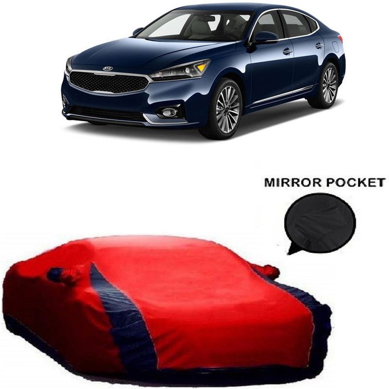 Ascension Car Cover For Kia Cadenza (With Mirror Pockets)  (Red)