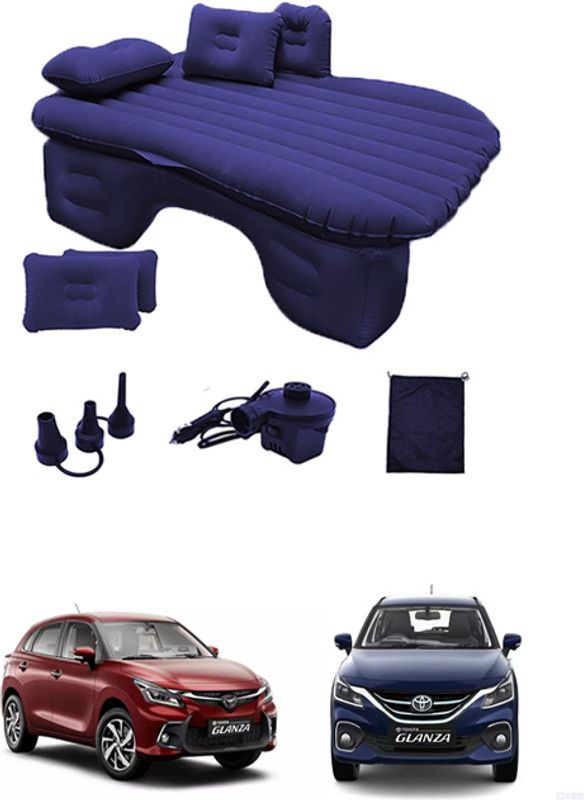 MATIES Car Air Inflatable Car Bed Mattress Airbed Overnighter Blue96 for Tourism Outdoor Camping Swimming Pool for Glanza Toyota 2022 Car Inflatable Bed