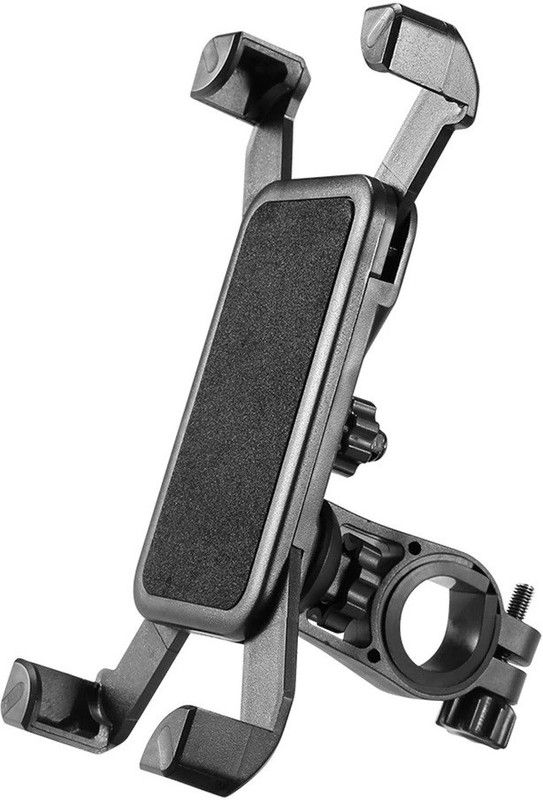 MoveOn Mobile Phone Holder Bike Bike Mobile Holder  (Black)