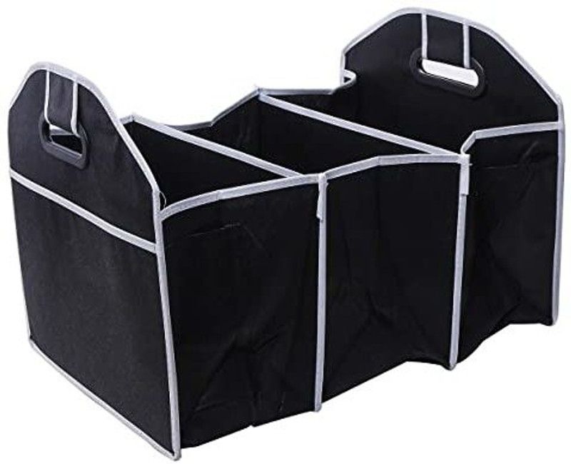 Divyata Mall DM_3567 Trunk Organizer  (Black)