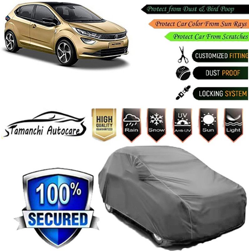 Tamanchi Autocare Car Cover For Tata Altroz  (Grey)