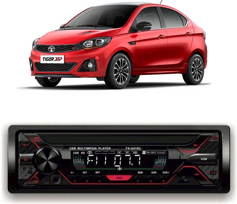 EverLand Car Stereo FX- A100U Car Stereo with Bluetooth, USB, SDCard , Aux E-557 Car Stereo  (Single Din)