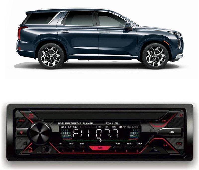 EverLand Car Stereo FX- A100U Car Stereo with Bluetooth, USB, SDCard , Aux E-192 Car Stereo  (Single Din)