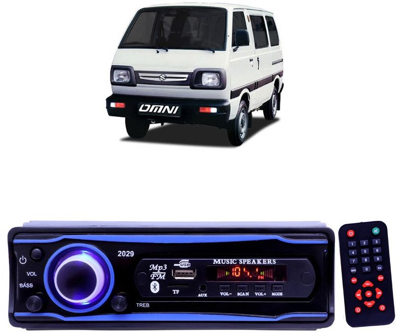 YUNEIK Blue Stereo-999 BLUETOOTH/USB/SD/AUX/FM/MP3 (BLUE & Black)Y-327 Car Stereo  (Single Din)