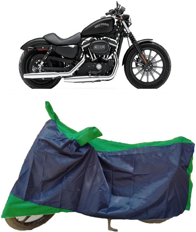ANTOFY Two Wheeler Cover for Harley Davidson  (Iron 883, Multicolor)