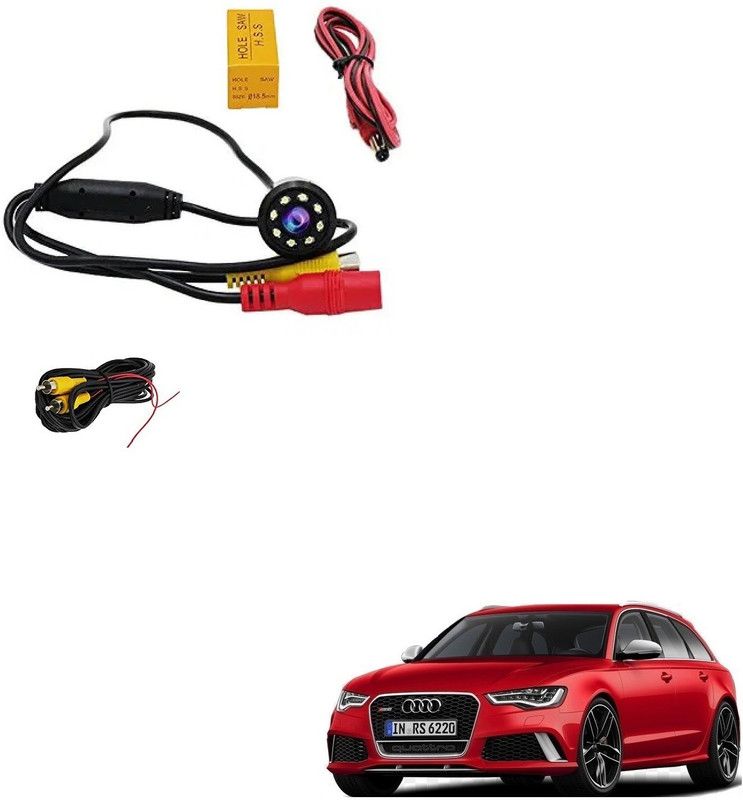 AuTO ADDiCT Reverse Parking Camera Car Rear View(Waterproof,LED,Night Vision) for Audi RS6 Vehicle Camera System