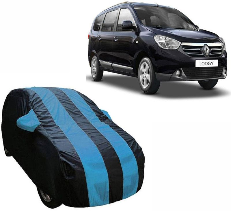 ABS AUTO TREND Car Cover For Renault Lodgy (With Mirror Pockets)  (Blue, Multicolor)