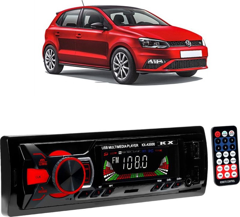 JBRIDERZ Boom Master A3000 with AUX/Bluetooth/USB/ MP3 B610 Car Stereo  (Single Din)