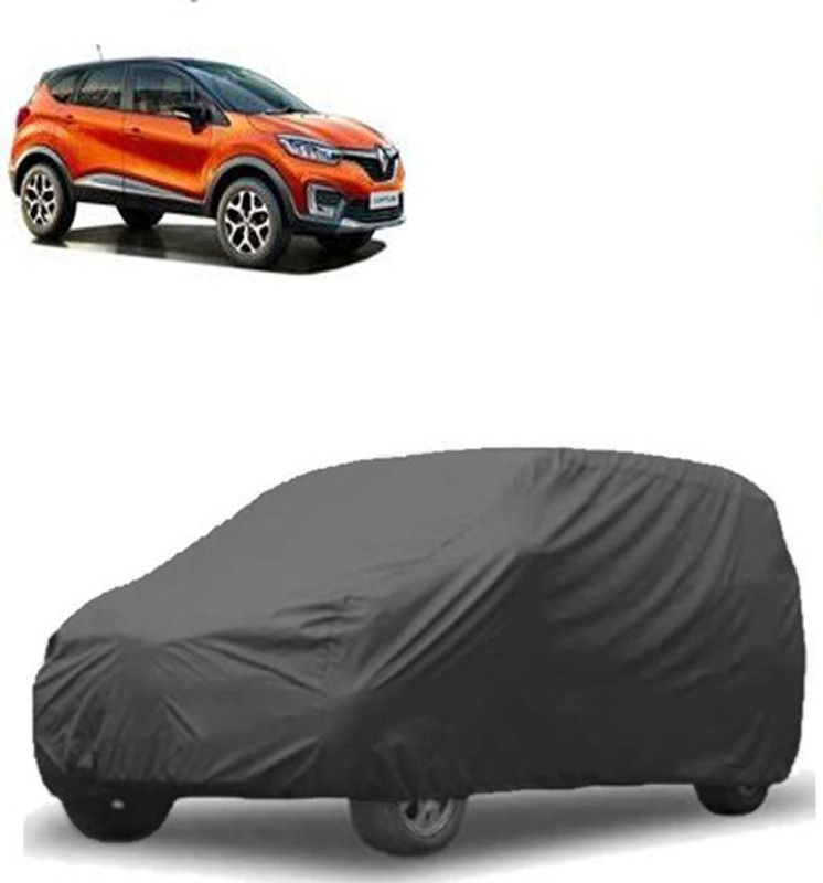 QualityBeast Car Cover For Renault Universal For Car (Without Mirror Pockets)  (Black)