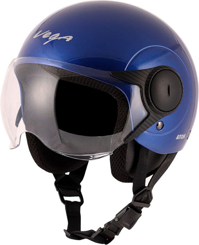VEGA Atom Motorbike Helmet  (M.Blue)