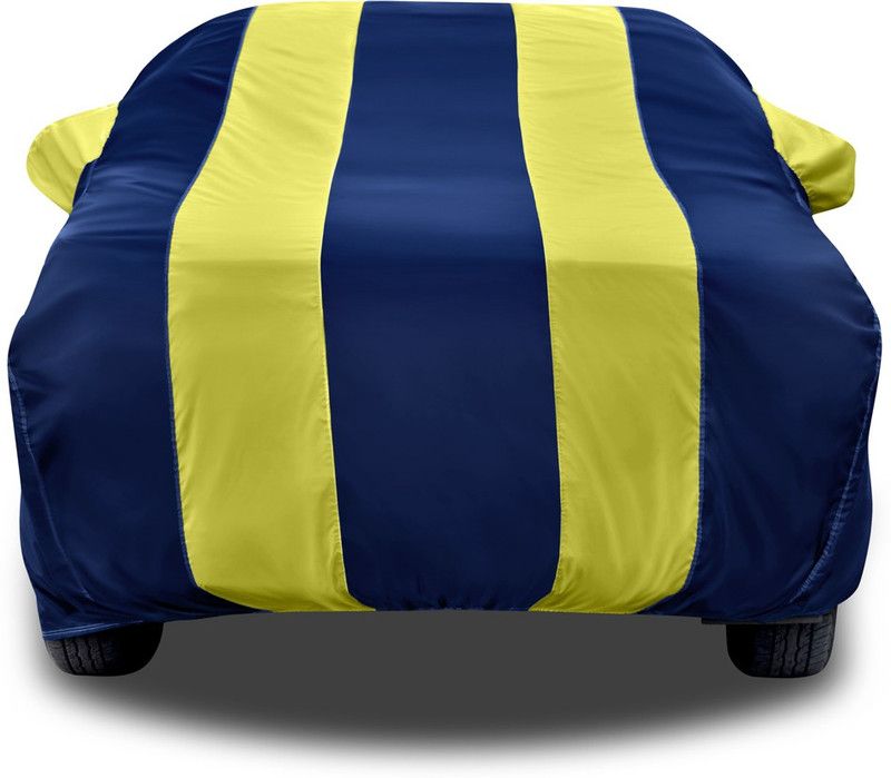 MADAFIYA Car Cover For Mahindra TUV300 (With Mirror Pockets)  (Yellow)