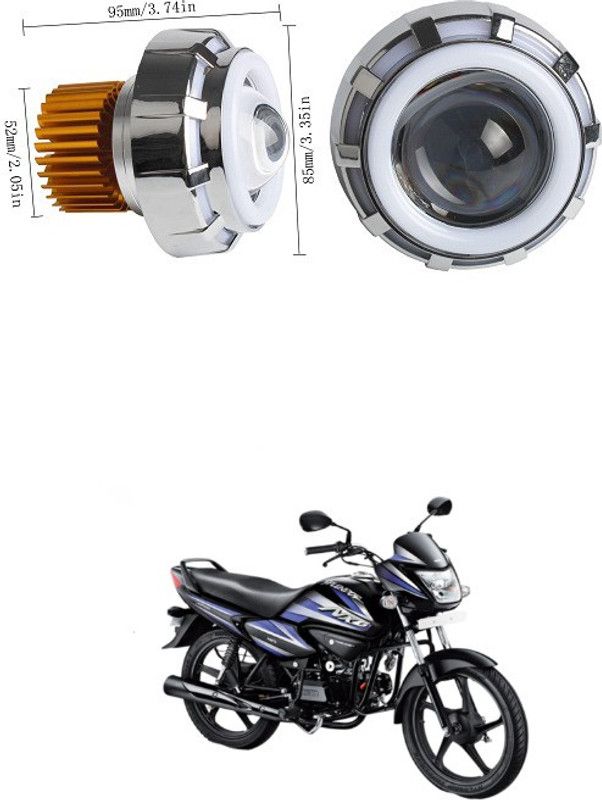 PROEDITION LED Motorcycle Headlight Bulb Hi/Lo Beam LED Car HeadlighT 167 Headlight Car, Motorbike LED (12 V, 12 W)  (Universal For Bike, Universal For Car, Pack of 1)