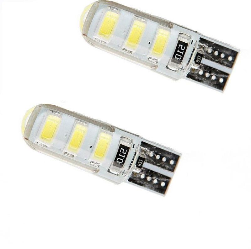 Pa D6SMD-W205 License Plate Light Car LED (12 V, 9 W)  (Universal For Car, Pack of 2)