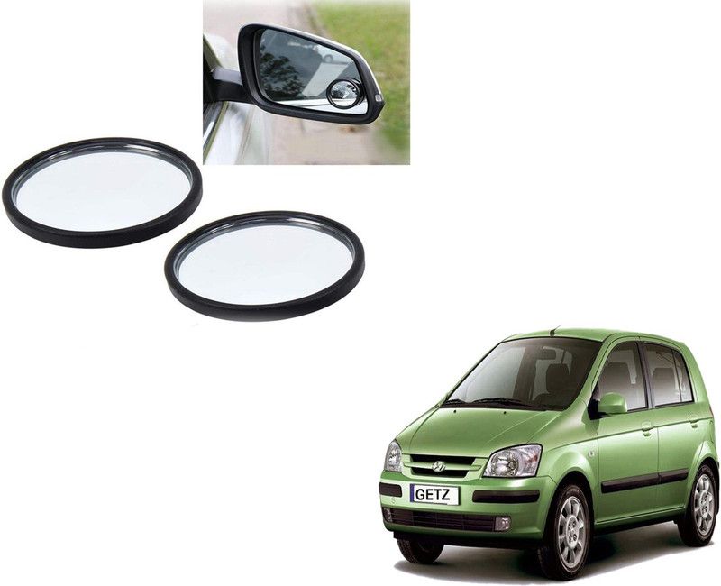 Autoinnovation 360° Convex Side Rear View Blind Spot Mirror for Hyundai Getz Glass Car Mirror Cover  (HYUNDAI Getz)