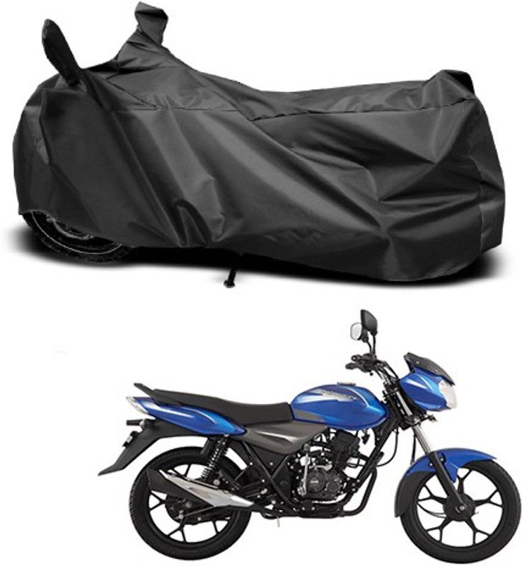 THE REAL ARV Waterproof Two Wheeler Cover for Bajaj  (Discover, Black)