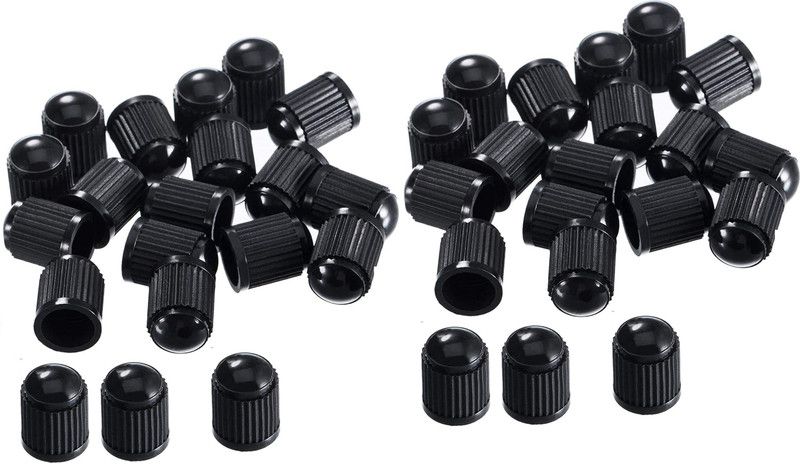 Zealsy Plastic Tyre Valve Cap for Car, Bike  (Cylinder)