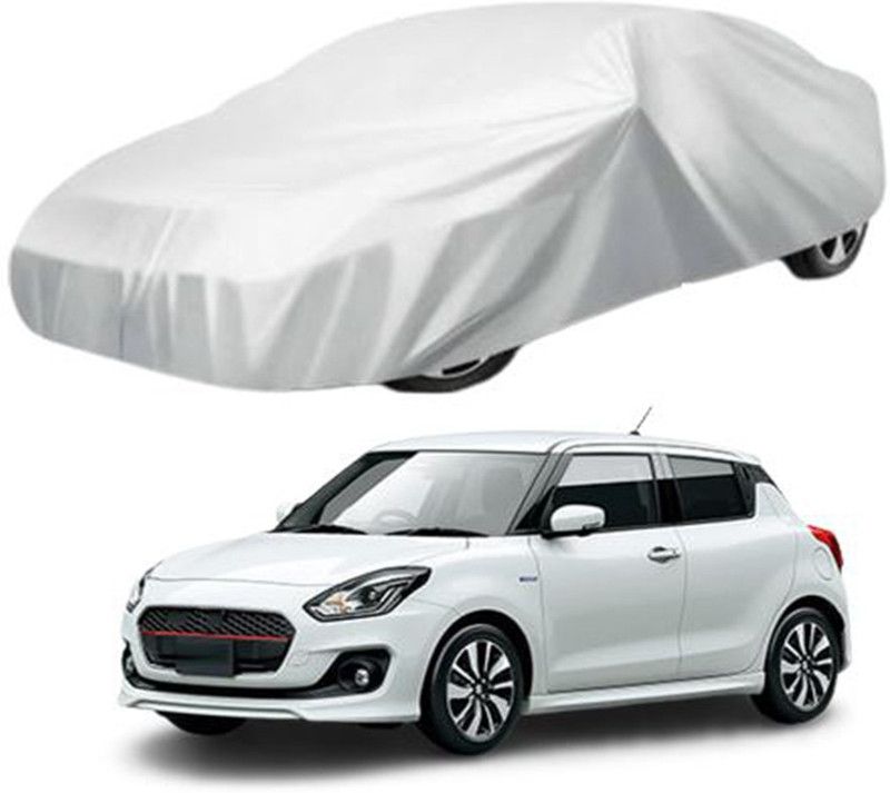 Gali Bazar Car Cover For Tata Tiago JTP (With Mirror Pockets)  (Grey, For 2020 Models)