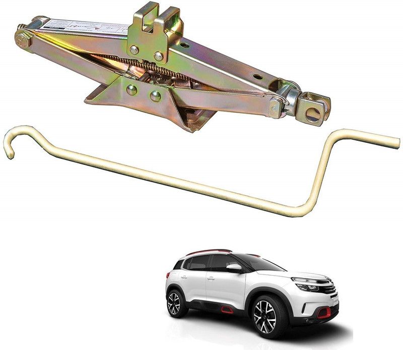 AuTO ADDiCT Manual Scissor car Jack For Citroen C5 Aircross Vehicle Jack  (1000 kg)