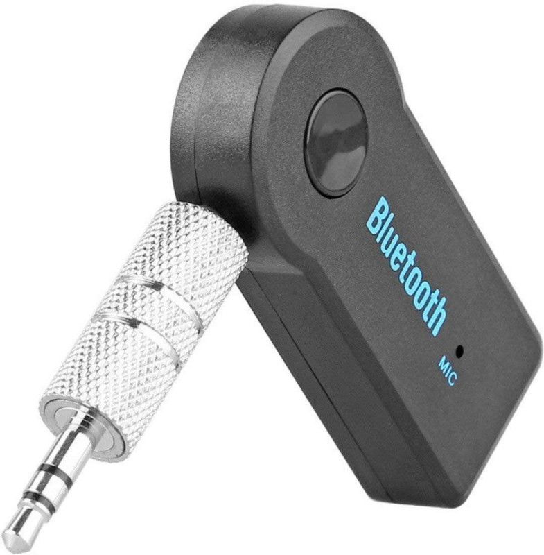QWICK CLICK v4.0 Car Bluetooth Device with Audio Receiver  (Black)