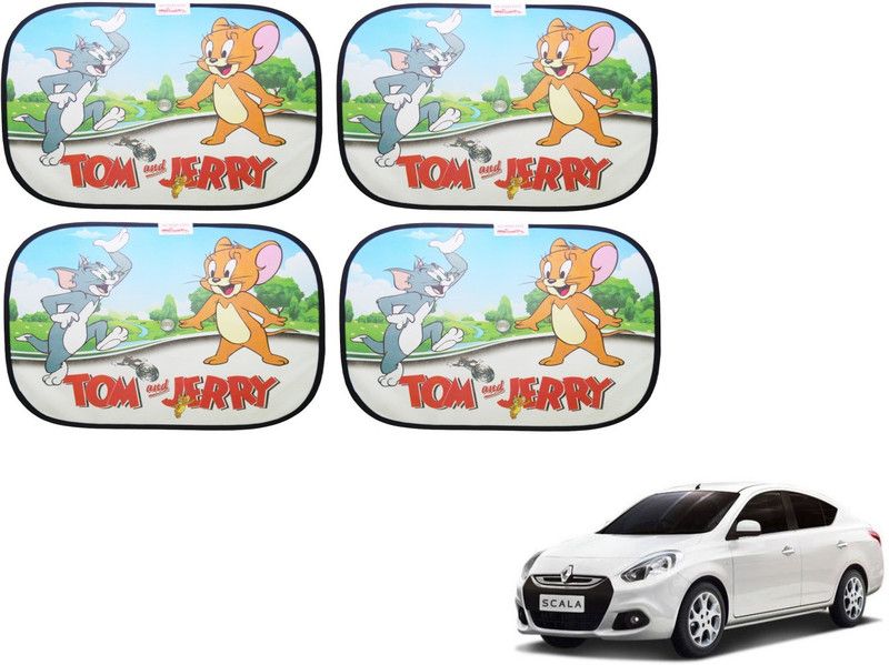 AUTYLE Side Window, Rear Window Sun Shade For Renault Scala  (Multicolor)