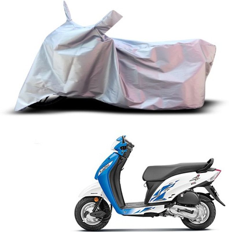 THE REAL ARV Waterproof Two Wheeler Cover for Honda  (Activa i, Silver)