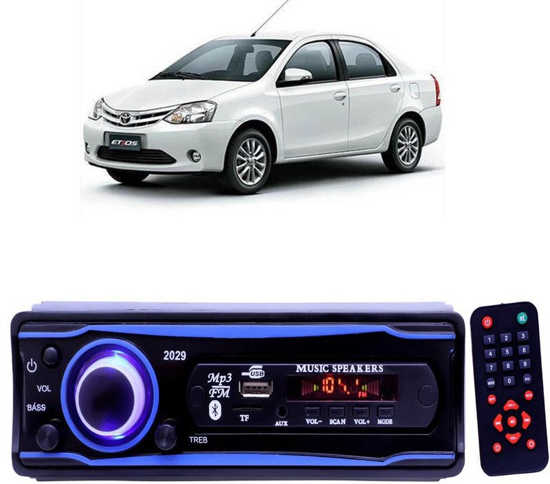 Genipap Blue 2029 USB/AUX/SD/BLUETOOTH/FM/MP3 BOOM MASTER STANDARD- G 574 Car Stereo  (Single Din)