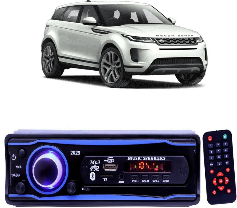 Genipap Blue 2029 USB/AUX/SD/BLUETOOTH/FM/MP3 BOOM MASTER STANDARD- G 249 Car Stereo  (Single Din)
