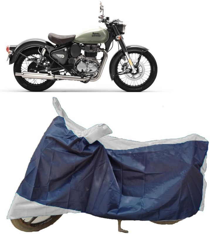 AutoFave Two Wheeler Cover for Royal Enfield  (Classic 350, Multicolor)
