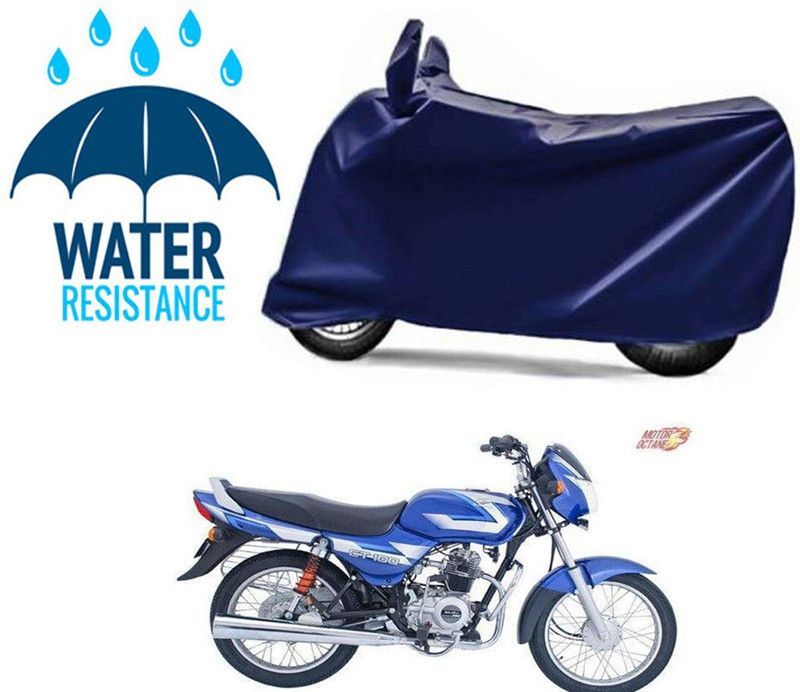 RONISH Waterproof Two Wheeler Cover for Bajaj  (CT100, Blue)