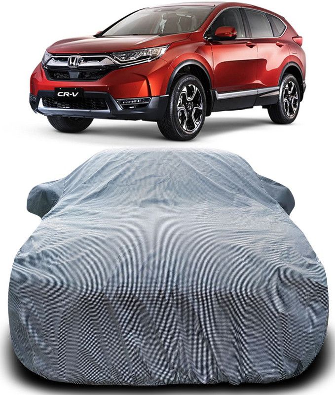 ARN Car Cover For Honda CR-V (With Mirror Pockets)  (Black, White)