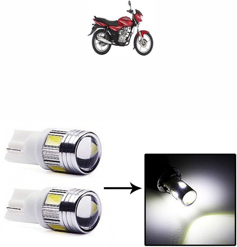 Vagary SOLID STRUCTUTE,STANDARD BASE SUPER BRIGHT PARKING/LICENSE PLATE LIGHT-98 Back Up Lamp Motorbike LED for Bajaj (12 V, 18 W)  (Discover 125 M, Pack of 2)