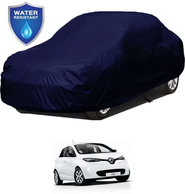 RONISH Car Cover For Renault Zoe (Without Mirror Pockets)  (Blue, For 2004, 2005, 2006, 2007, 2008, 2009, 2010, 2011, 2012, 2013, 2014, 2015, 2016, 2017, 2018, 2019, 2020, 2021, 2022 Models)
