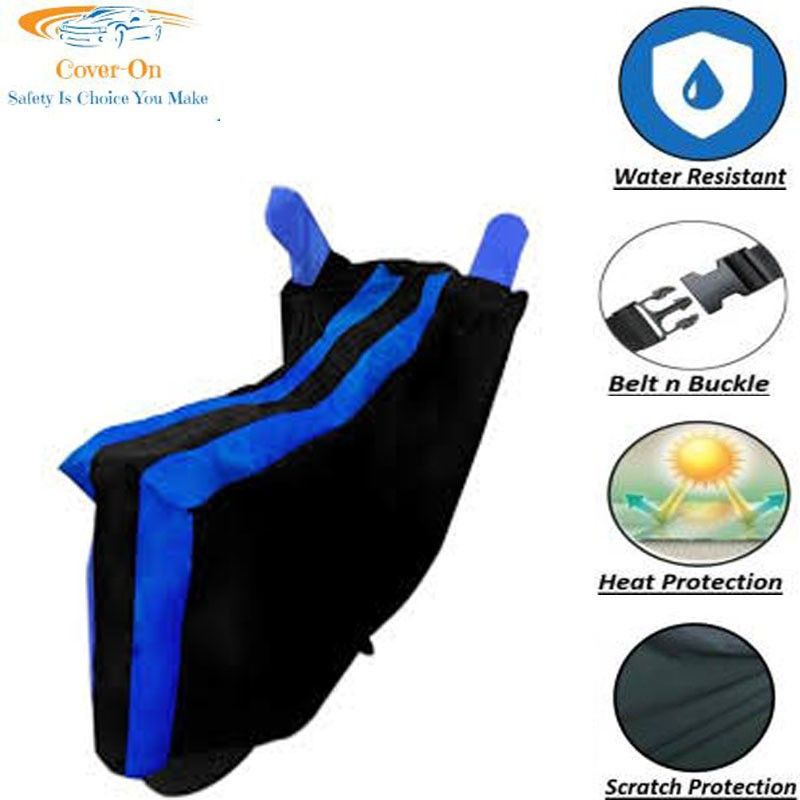 CoverOn Two Wheeler Cover for TVS  (Victor Edge, Multicolor)