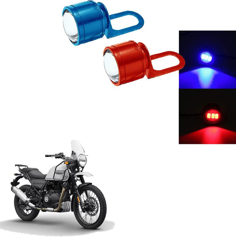 COMICAL Motorcycle Strobe Flasher Dual Blinking Led light 056 Parking Light Motorbike LED for Royal Enfield (12 V, 10 W)  (Himalayan, Pack of 2)