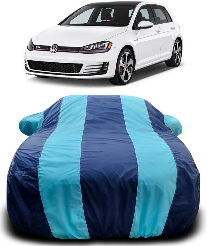 Genipap Car Cover For Volkswagen GTI (With Mirror Pockets)  (Blue, Blue)