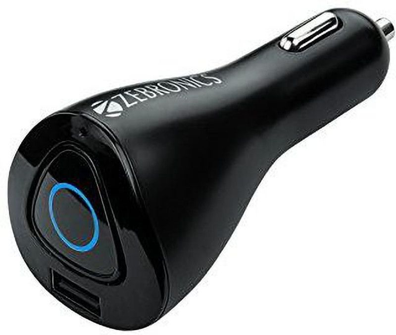 ZEBRONICS 2.1 Amp Turbo Car Charger  (Black)