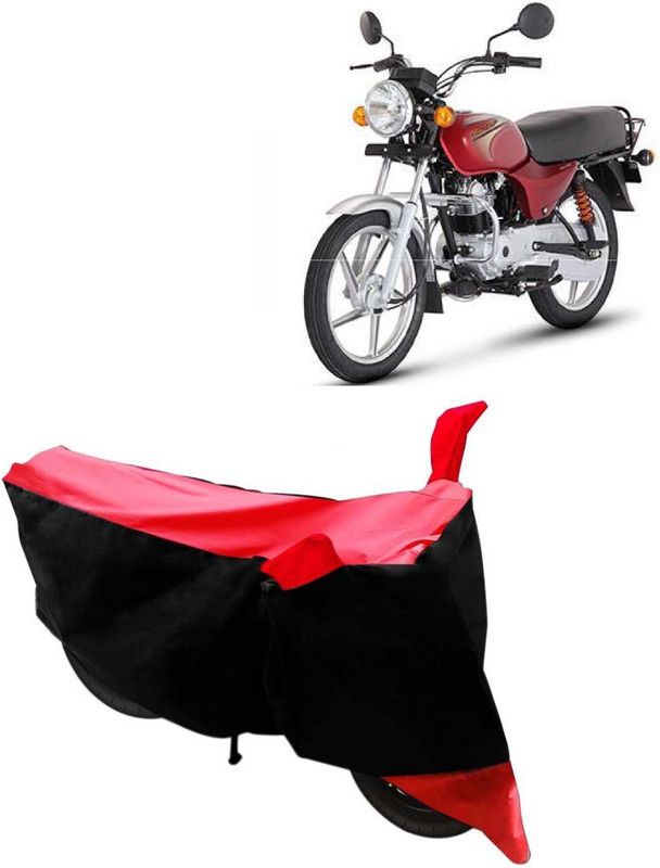 Gargi Traders Two Wheeler Cover for Bajaj  (Boxer, Red)