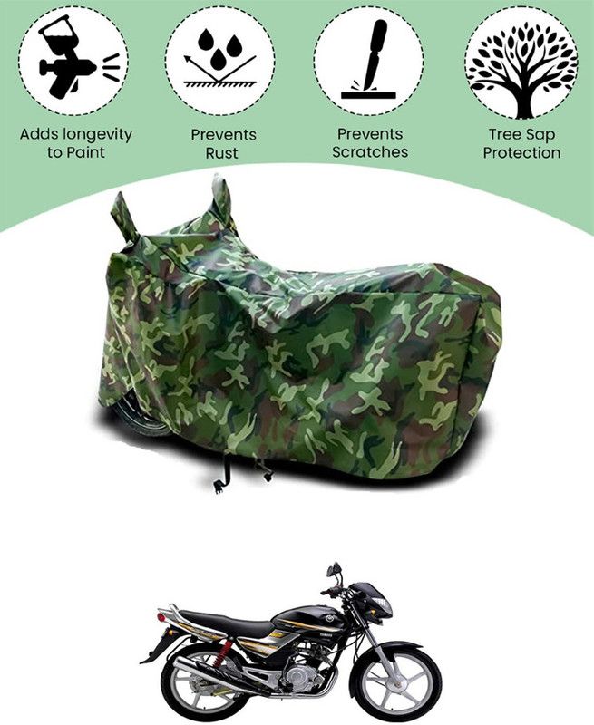 RONISH Two Wheeler Cover for Yamaha  (Libero LX, Multicolor)
