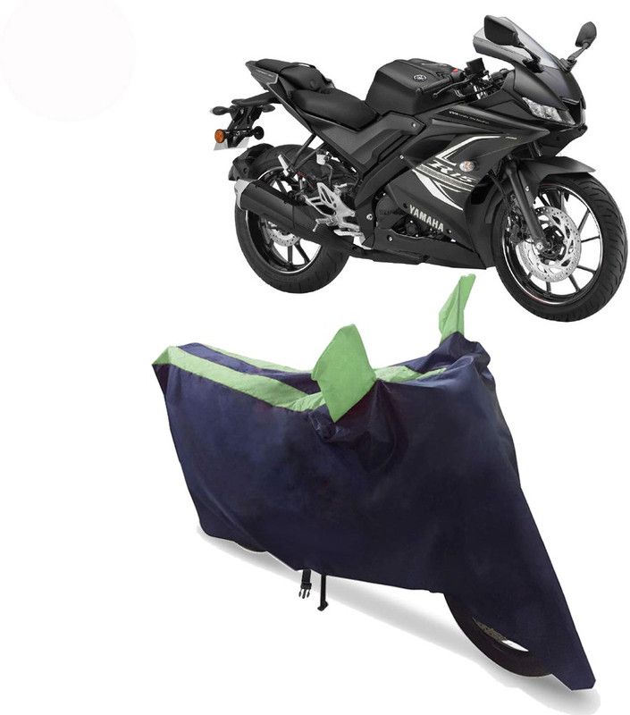 EXOME Two Wheeler Cover for Yamaha  (R15, Green)