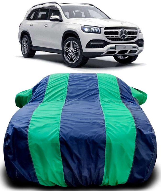 Genipap Car Cover For Mercedes Benz GLS Facelift (With Mirror Pockets)  (Blue, Green)