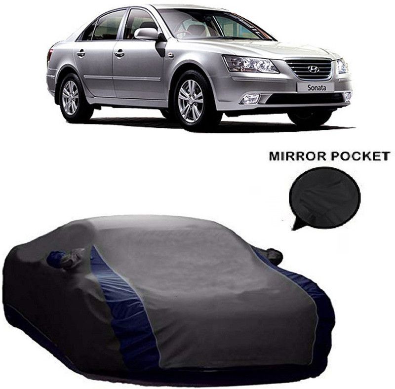 Ascension Car Cover For Hyundai Sonata Transform (With Mirror Pockets)  (Grey)