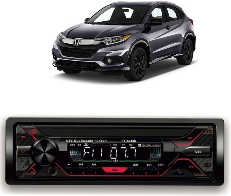 Purpleheart Car Stereo FX- A100U Car Stereo with Bluetooth, USB, SD Card , Aux P-160 Car Stereo  (Single Din)