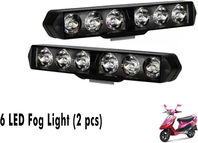 Generox LED Fog Light for TVS Scooty Pep