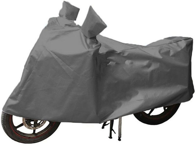 Blossom Trendz Two Wheeler Cover for Mahindra  (Duro, Grey)