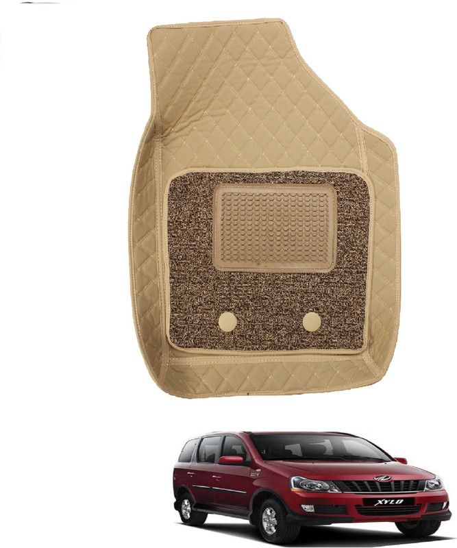 Auto Hub Leatherite 7D Mat For Mahindra Xylo  (Beige)